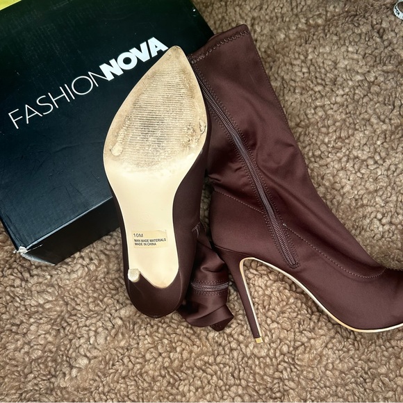 Fashion nova brown heels - Picture 6 of 9